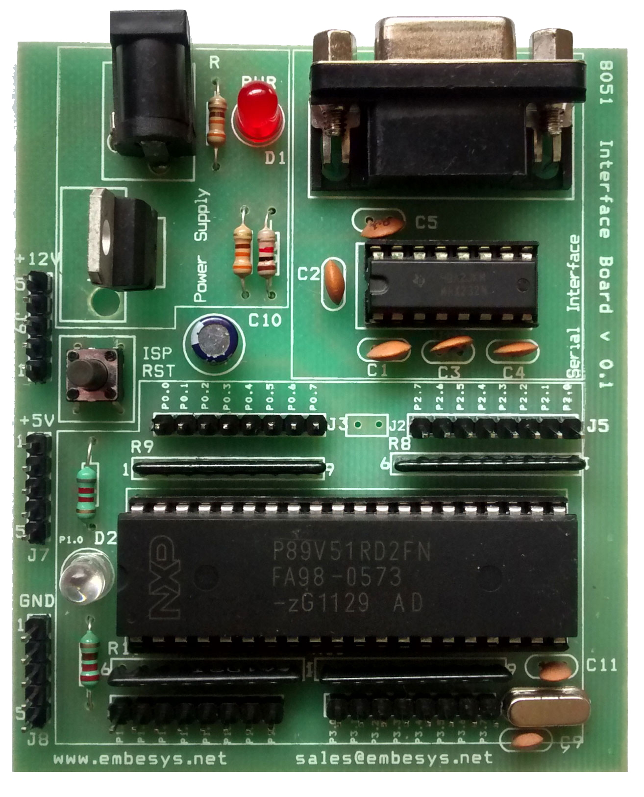 8051 Development Board